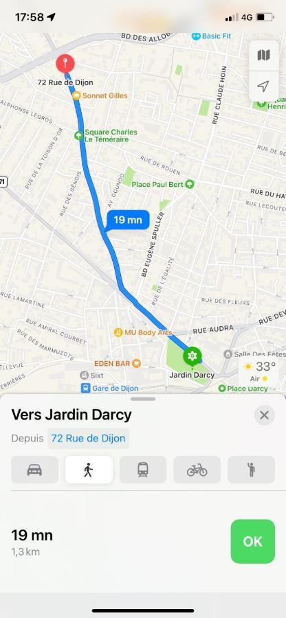 Studio Rue De Dijon 塔朗 外观 照片